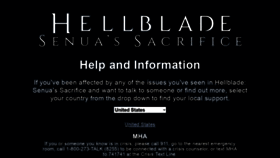 What Hellbladehelp.info website looked like in 2020 (3 years ago)