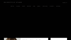 What Hairstylestars.com website looked like in 2020 (3 years ago)