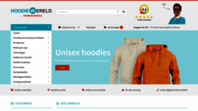 What Hoodiewereld.nl website looked like in 2020 (3 years ago)