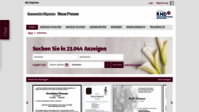 What Haz-trauer.de website looked like in 2020 (3 years ago)