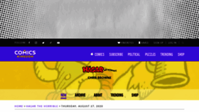 What Hagarthehorrible.com website looked like in 2020 (3 years ago)