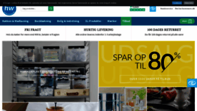 What Hw-homeware.dk website looked like in 2020 (5 years ago)