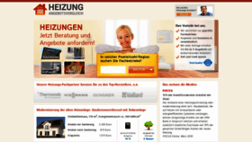 What Heizung-angebotsvergleich.de website looked like in 2020 (3 years ago)