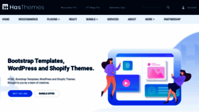What Hasthemes.com website looked like in 2020 (3 years ago)
