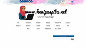 What Henipuspita.net website looked like in 2020 (3 years ago)