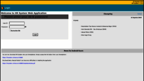 What Hrsystem.wilmar.co.id website looked like in 2020 (3 years ago)