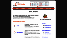What Hdlworks.com website looked like in 2020 (3 years ago)