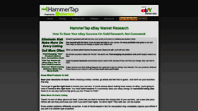 What Hammertap.com website looked like in 2020 (3 years ago)