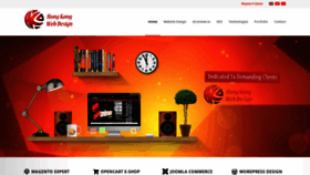 What Hkwebdesign.com.hk website looked like in 2020 (3 years ago)