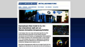 What Hammelmann-werk.de website looked like in 2020 (3 years ago)