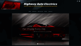 What Highwayautoelectrics.com.au website looked like in 2020 (3 years ago)