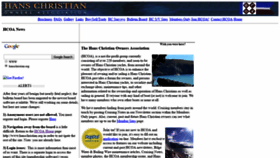 What Hanschristian.org website looked like in 2020 (6 years ago)