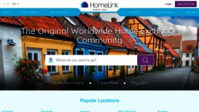 What Homelink.org website looked like in 2020 (3 years ago)