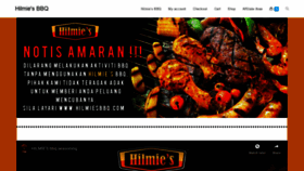 What Hilmiesbbq.com website looked like in 2020 (3 years ago)