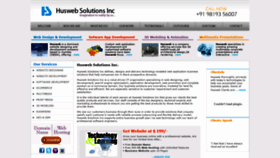 What Husweb.in website looked like in 2020 (3 years ago)