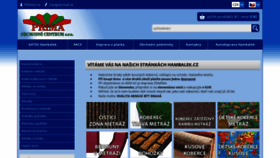 What Hambalek.cz website looked like in 2020 (3 years ago)