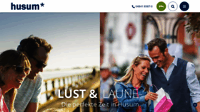 What Husum-tourismus.de website looked like in 2020 (3 years ago)