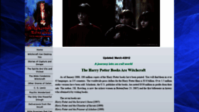 What Harrypotterpower.com website looked like in 2020 (3 years ago)