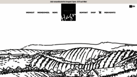 What Hagn-weingut.at website looked like in 2020 (3 years ago)