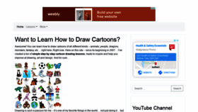 What How-to-draw-cartoons-online.com website looked like in 2020 (3 years ago)