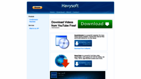 What Havysoft.cl website looked like in 2020 (3 years ago)
