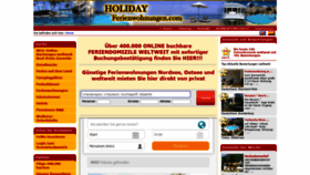 What Holiday-ferienwohnungen.com website looked like in 2020 (3 years ago)