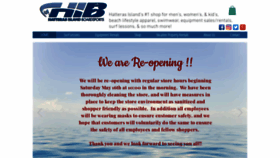 What Hiboardsports.com website looked like in 2020 (3 years ago)