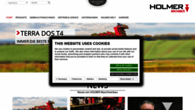 What Holmer-maschinenbau.com website looked like in 2020 (3 years ago)