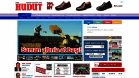 What Hudutgazetesi.com website looked like in 2020 (3 years ago)