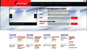 What Hotelsinnagpur.net website looked like in 2020 (3 years ago)