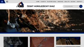 What Horosvaz.cz website looked like in 2020 (3 years ago)