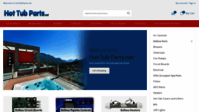What Hottubparts.net website looked like in 2020 (3 years ago)