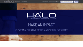 What Halocatalog.com website looked like in 2020 (3 years ago)