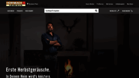 What Hornbach.de website looked like in 2020 (3 years ago)