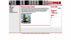 What Haubac.com website looked like in 2020 (3 years ago)