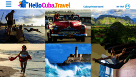 What Hellocuba.travel website looked like in 2020 (3 years ago)