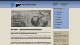 What Hhd.de website looked like in 2020 (3 years ago)