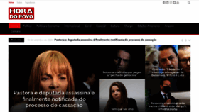 What Horadopovo.org.br website looked like in 2020 (3 years ago)