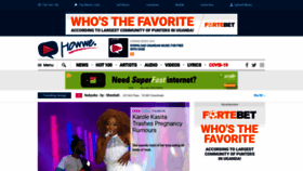 What Howwebiz.ug website looked like in 2020 (3 years ago)
