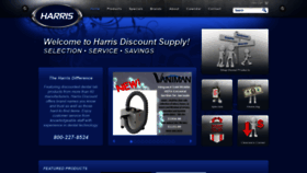 What Harrisdiscount.com website looked like in 2020 (3 years ago)