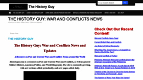 What Historyguy.com website looked like in 2020 (3 years ago)