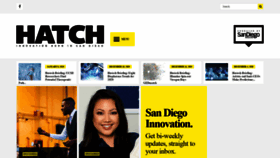 What Hatch-mag.com website looked like in 2020 (3 years ago)