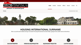 What Housinginternationalsuriname.com website looked like in 2020 (3 years ago)