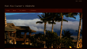 What Haliikai.com website looked like in 2020 (3 years ago)