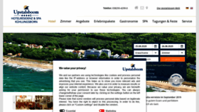 What Hotelresidenz-kuehlungsborn.de website looked like in 2020 (3 years ago)