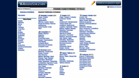 What Honduras.wanuncios.com website looked like in 2020 (3 years ago)