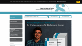 What Hemmer-shop.de website looked like in 2020 (3 years ago)