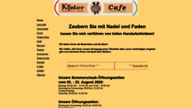 What Handarbeiten-koester.de website looked like in 2020 (3 years ago)
