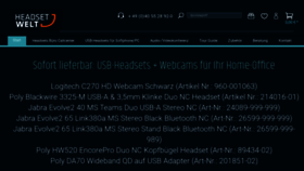 What Headset-competence.de website looked like in 2020 (3 years ago)