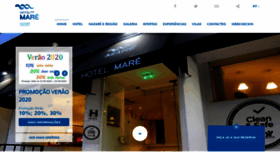 What Hotelmare.pt website looked like in 2020 (3 years ago)